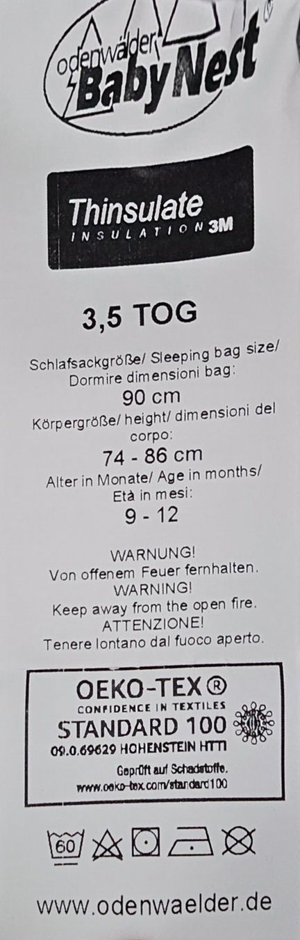 Sacchi a pelo: Odenwälder Schlafsack 90 cm – Usato da Engi venduto da kat_7zfx 2