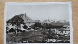 Carte Postale Ancienne Hôtel Vue des Alpes Suisse