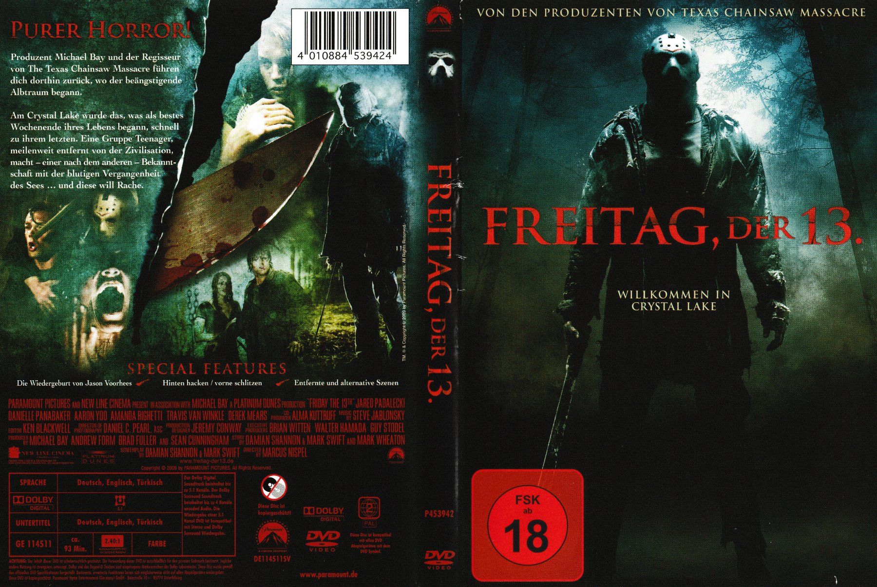 Alle DVDs: DVD - Freitag, der 13. – Gebraucht aus Langnau am Albis von MediaRescuerKeLoX