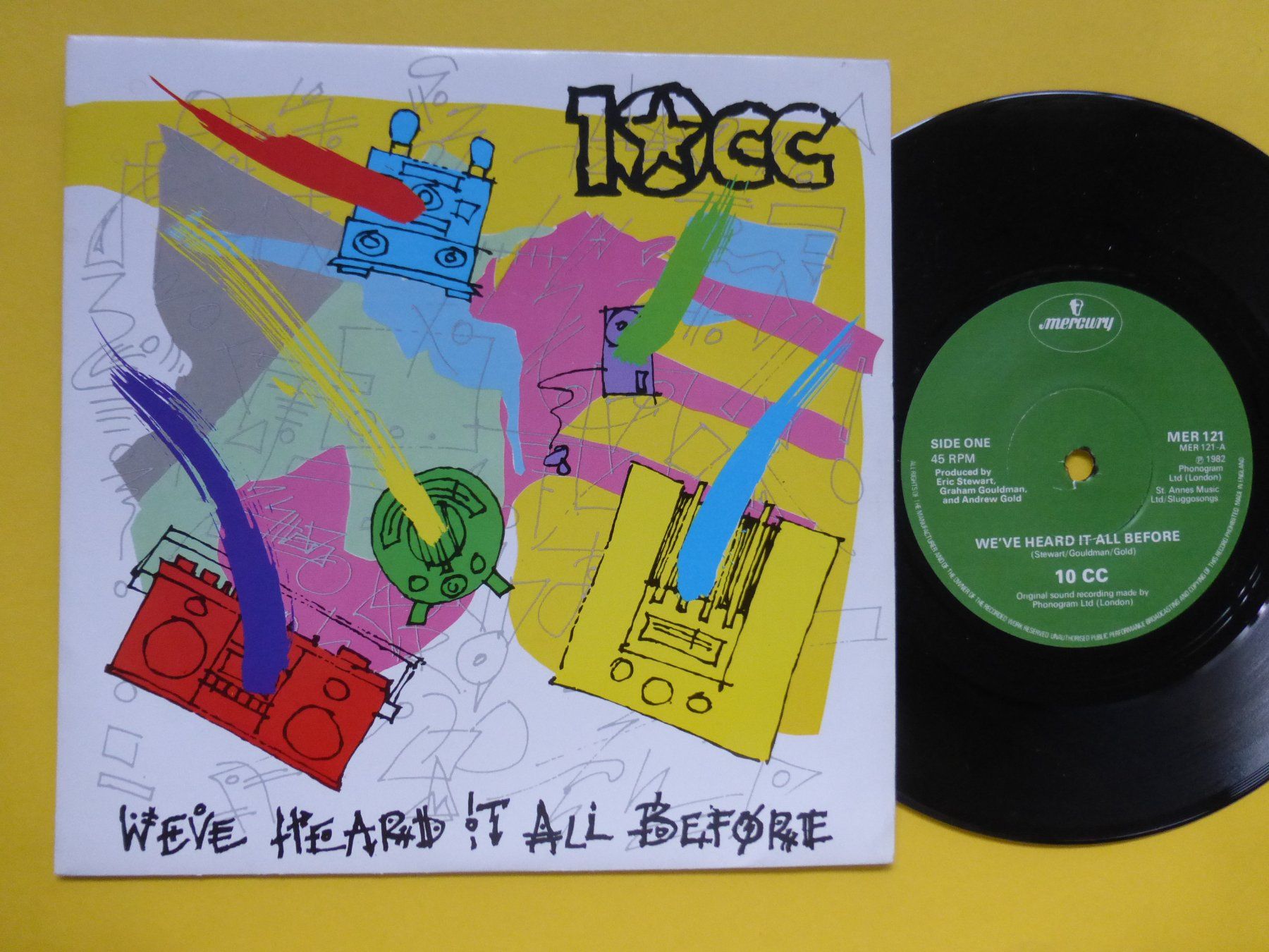 Dischi in vinile: 10 c.c. – We've Heard It All Before – Usato da Zürich venduto da Swiss57