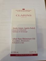 Huile Irisée Après Soleil Clarins 100 ml état neuf