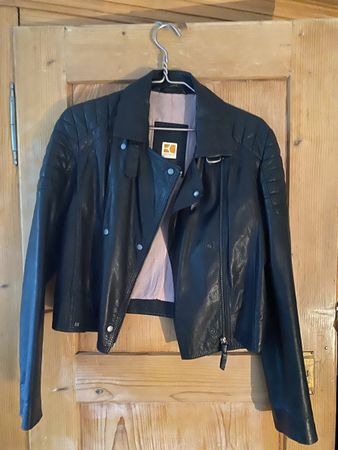 Hugo Boss Orange Lederjacke, Top Zustand, Grösse S