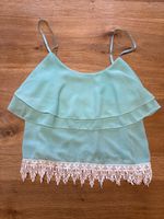 Top mit Spitze Gr. S/M