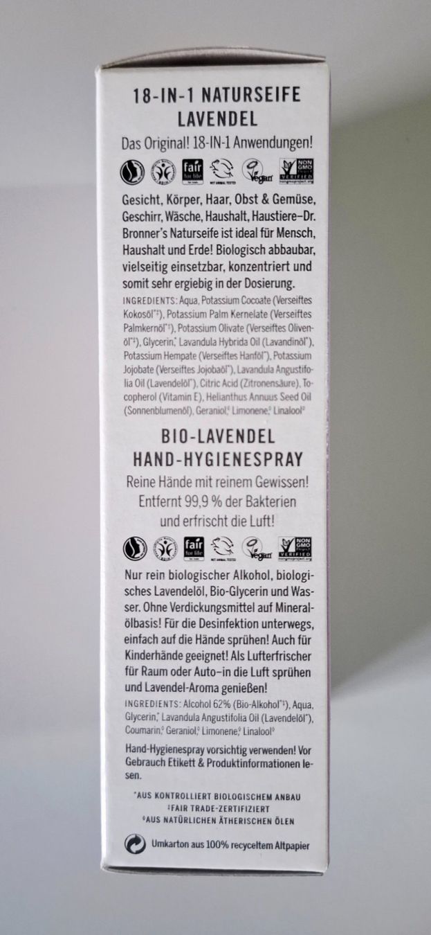Doccia: Dr. Bronner's Lavendel Care Set – Nuovo e nell'imballaggio originale da Wangs venduto da Soda_95 2
