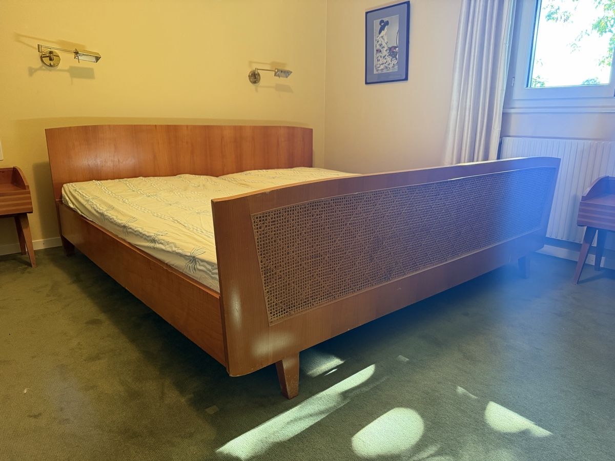 Letti: Chambre à coucher complète vintage 1950 – Usato da Nyon venduto da Oceandrive305 1