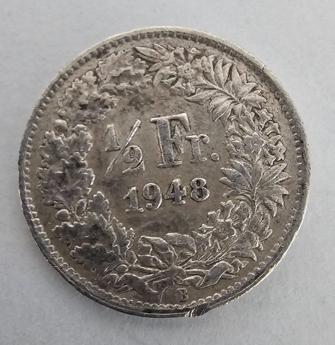 Toutes les monnaies: 1 Pièce 50 CTS 1948 – D'occasion à Cortaillod par Titus130