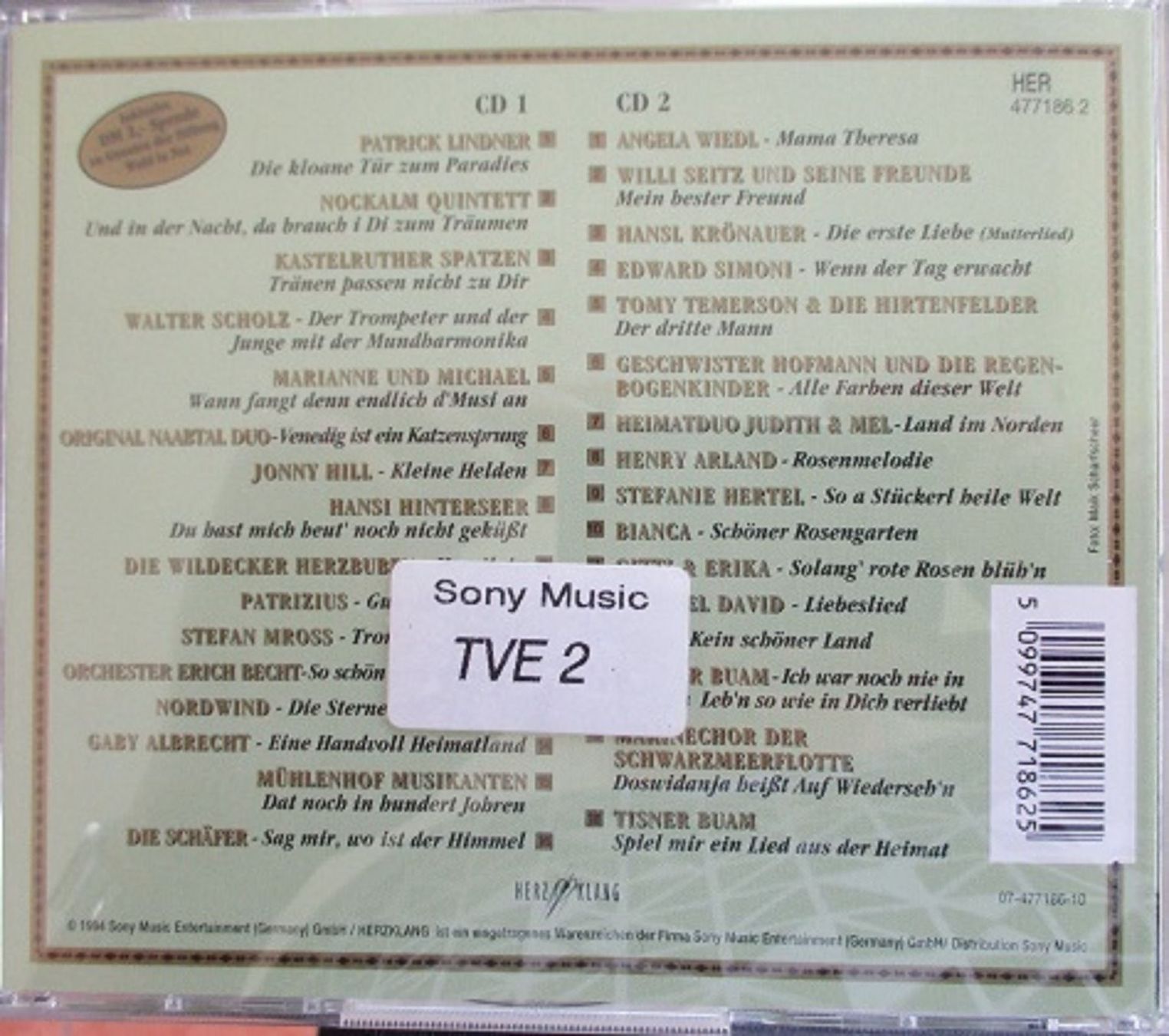 CD: Das Beste vorgestellt von Carolin Reiber / CD – Nuovo (secondo la descrizione) da Flumenthal venduto da novbra 1