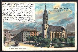 Litho Winterthur, Katholische Kirche und