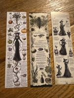3x Lesezeichen-Buchzeichen- Wicca-Zauber-Mystic-Hexe
