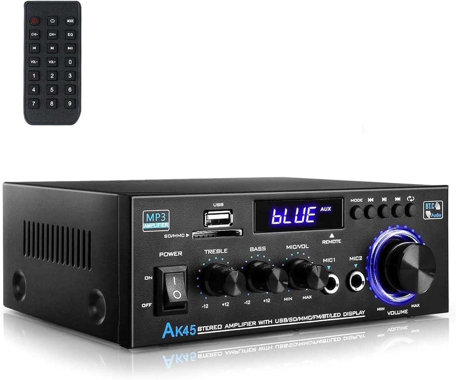 Verstärker: HiFi-Verstärker Mini Bluetooth Stereo Audio Verstärker – Neu und originalverpackt aus Hundwil von Pakethase