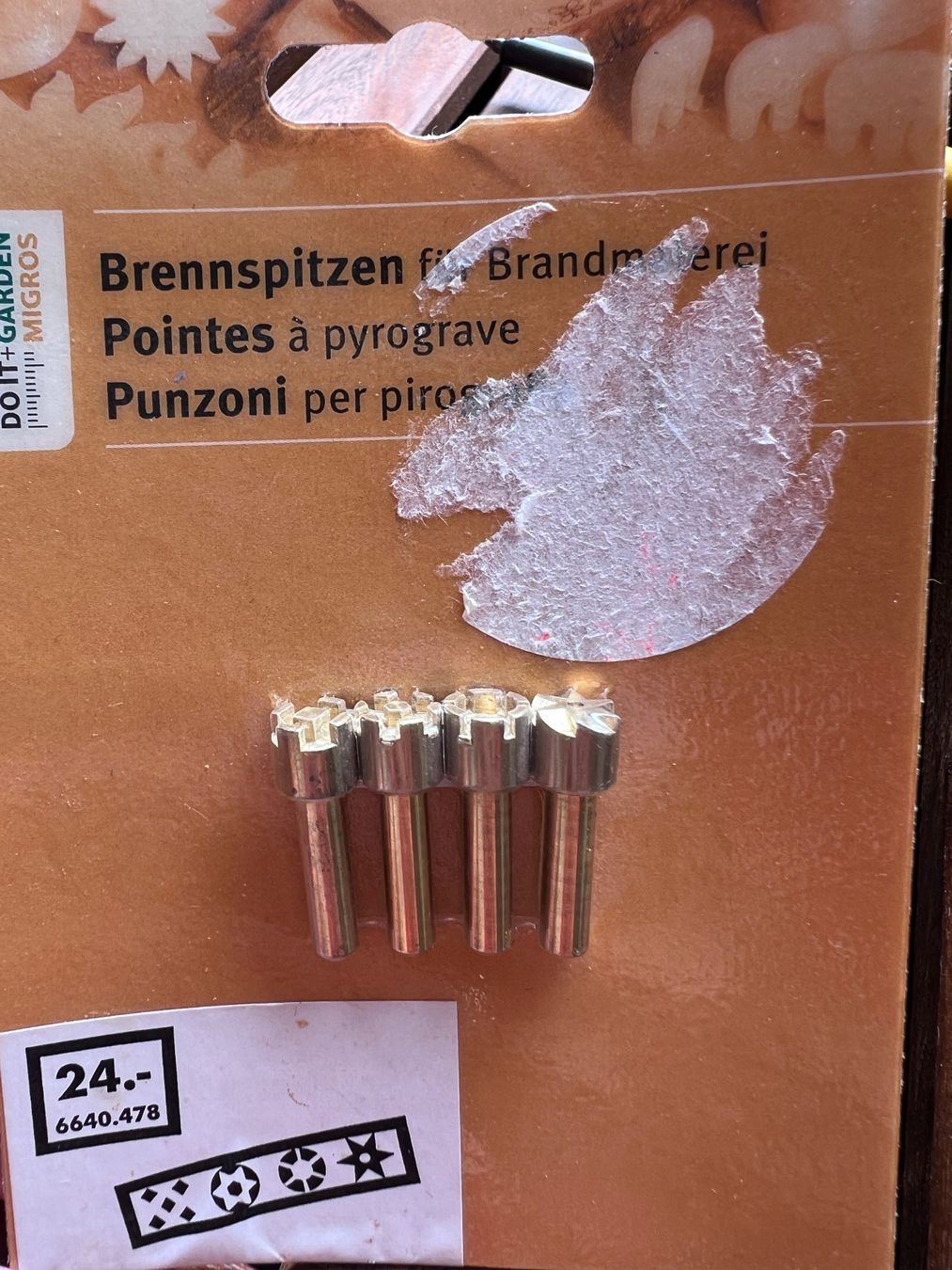 Incisioni: Fer à pyrogravure et pointes – Usato da Bernex venduto da isa_c5fr 2