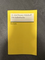 Die Judenbuche - A. Von Droste-Hülshoff