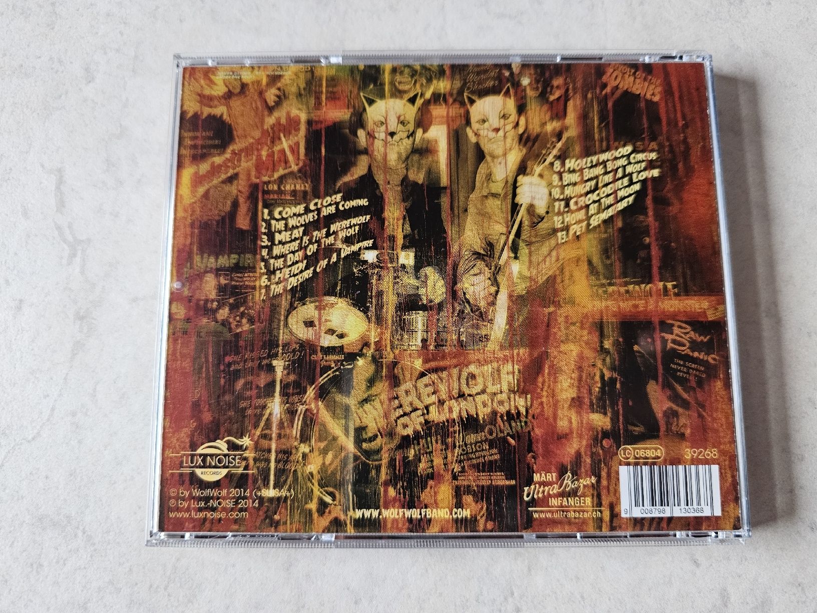 CD: WolfWolf  -  Homo Homini Lupus – Usato da Schneisingen venduto da backstore24 1