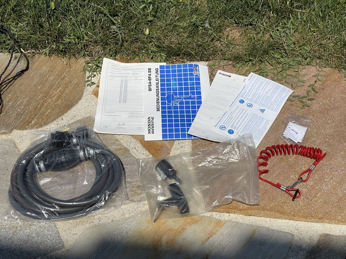 Honda Motori: HONDA hors bord 5cv – Usato da Prangins venduto da seb_bqx8 8