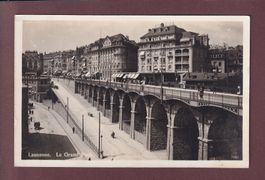 LAUSANNE - Grand Pont - 1927
