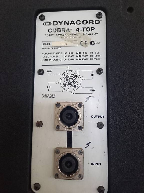 Haut-parleurs: Dynacord Cobra-4 System – D'occasion à Buochs par von_mzm8 3