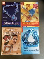 4 Schmuck Bastelbucher Perlen und Häkeln