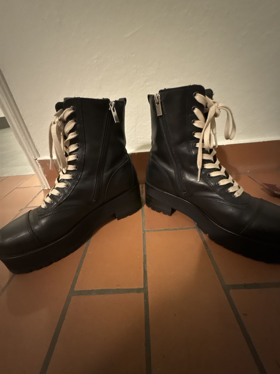 Kooples Scarpe da donna: The Kooples Leder Boots Gr. 38 Plateau – Usato da Meilen venduto da don_9hgn 5