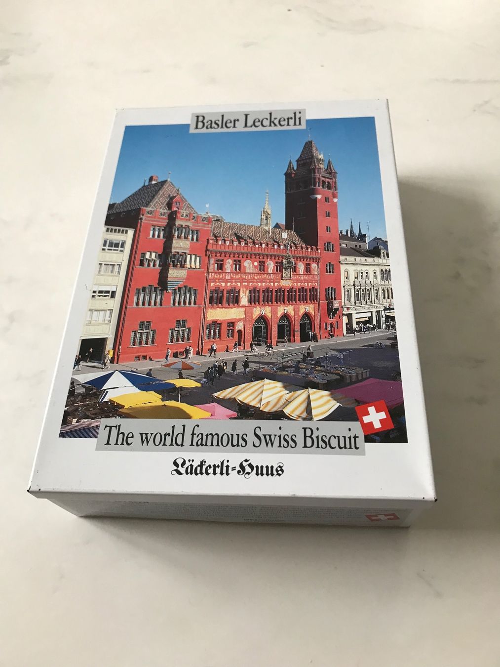 Altro in Decorazioni & Accessori: BLECHDOSE "BASLER LECKERLI" vom LAECKERLIHUUS BASEL – Usato da Hugelshofen venduto da seagull