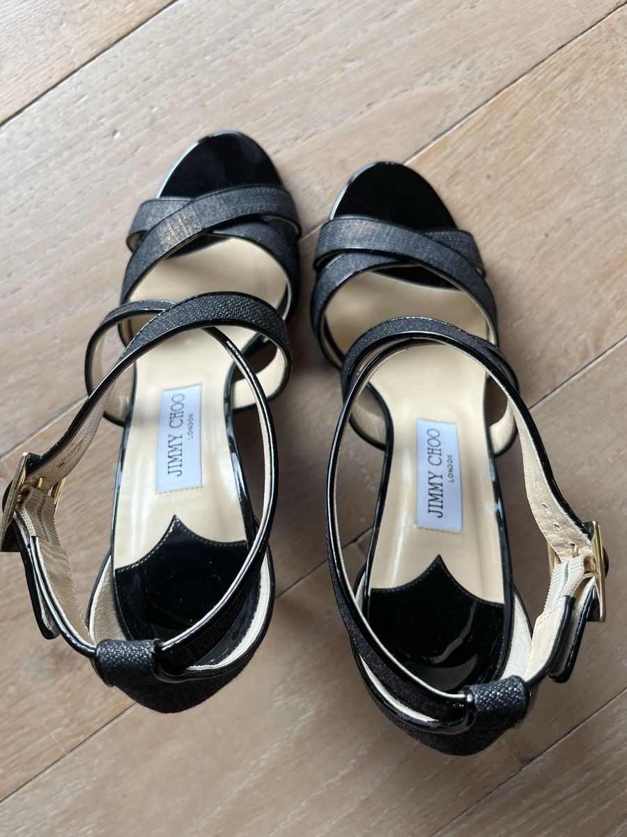 Jimmy Choo Scarpe da donna: Jimmy Choo Sandalen Gr. 40.5 – Nuovo (secondo la descrizione) da Zürich venduto da ghome 4