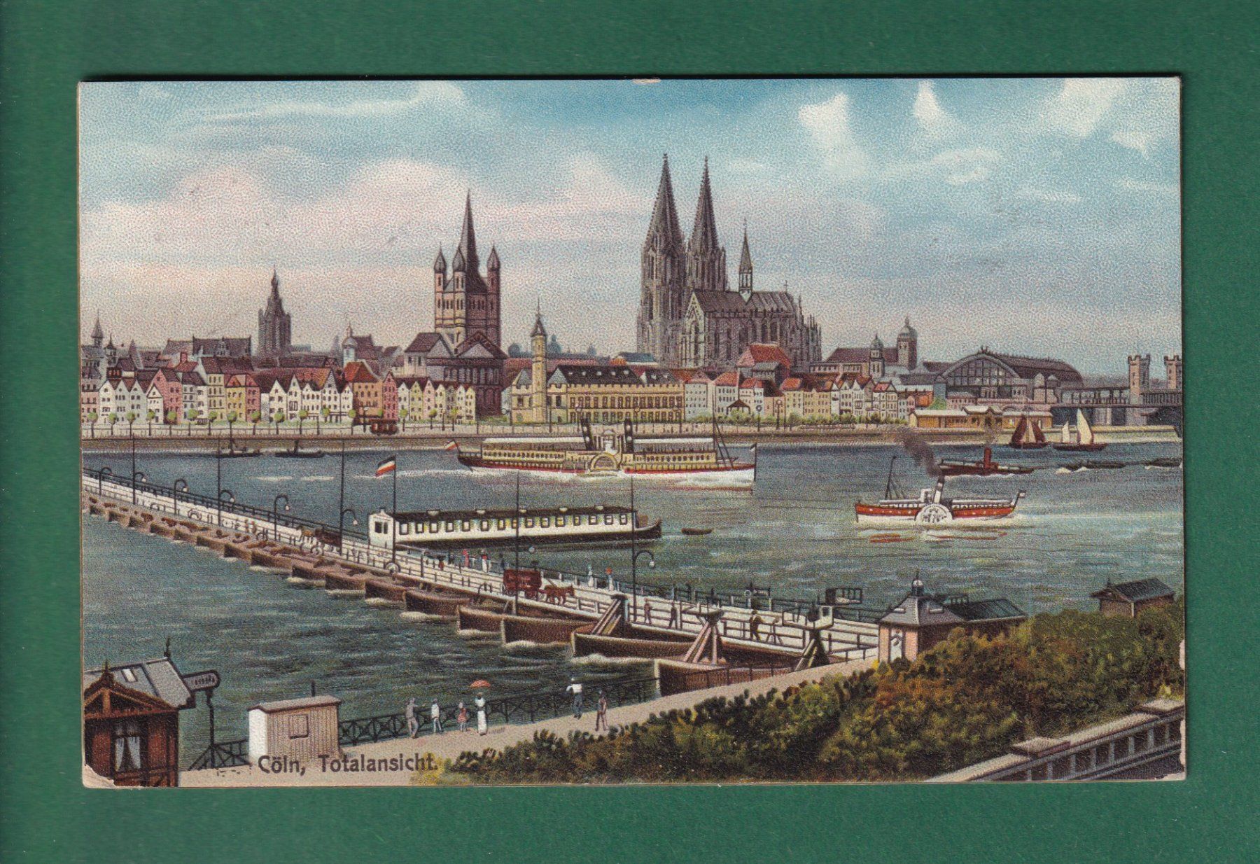 Cartes postales: KÖLN - Teilansicht - 1907 – D'occasion à Pully par nicecards-shop