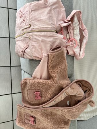 2 Mädchen Jacken- Gr74 und 80 