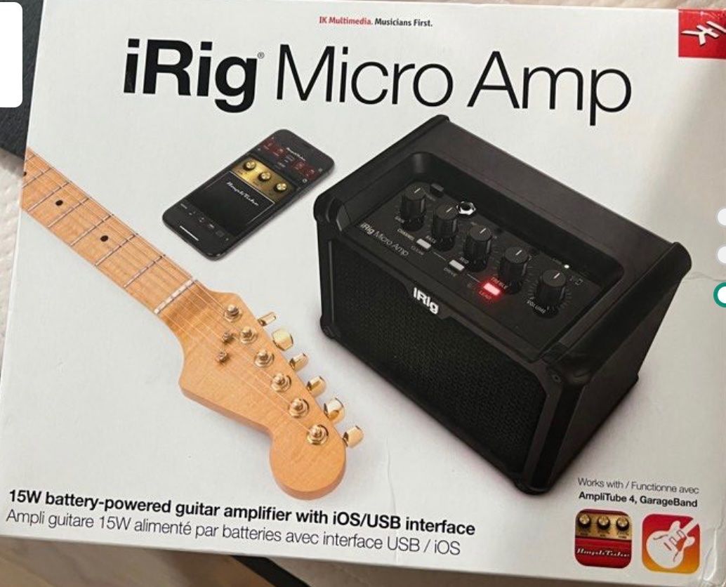 Strumenti musicali: Mini Box Iring Mikro Amp mit Baterie – Nuovo (secondo la descrizione) da Grabs venduto da mayram27 1