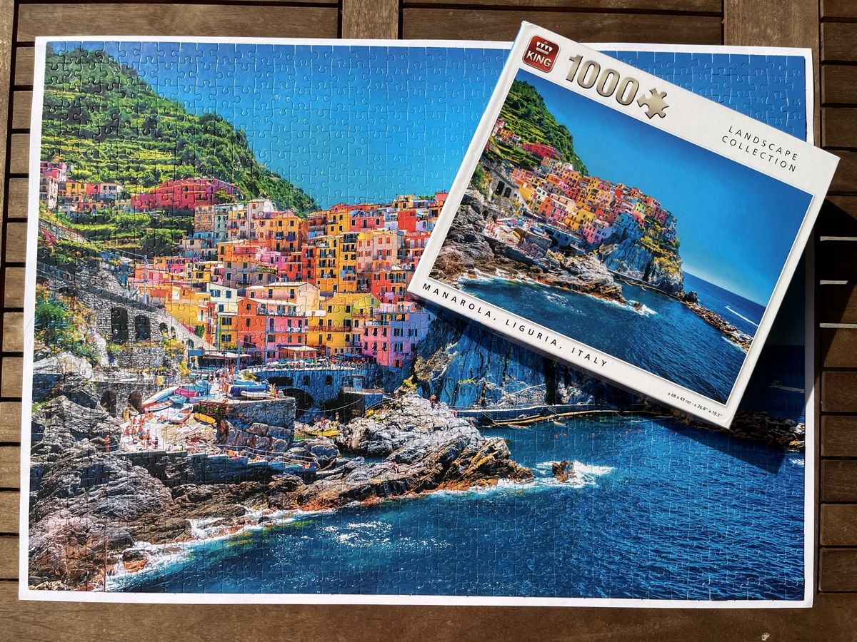 Puzzle: Puzzle Manarola Ligurien – Usato da Zürich venduto da Gurkis 1