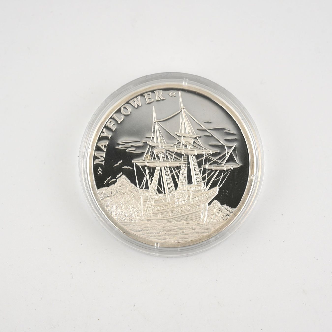 Medaglie: Silbermedaille - Mayflower – Usato da Basel venduto da Edelmetallhaus24