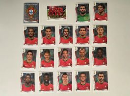 Panini FIFA WM 2014 - 🇵🇹 Portugal komplett - Inkl. Ronaldo