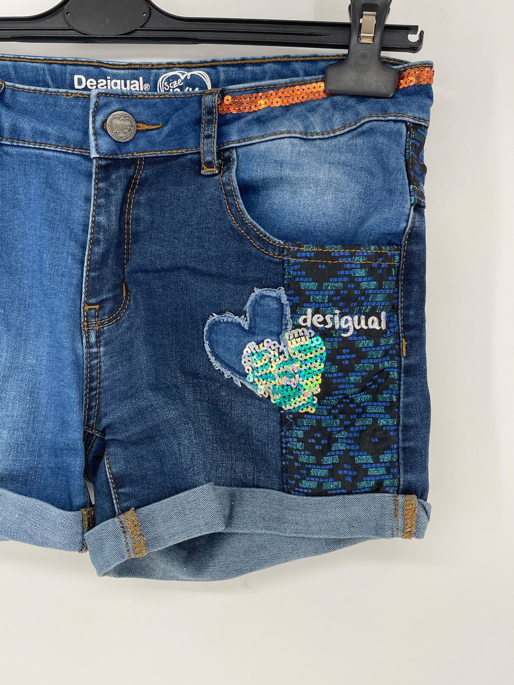 Desigual Hosen: Desigual Jeans Shorts Gr. 158/164 – Gebraucht aus Auenstein von moin. 1