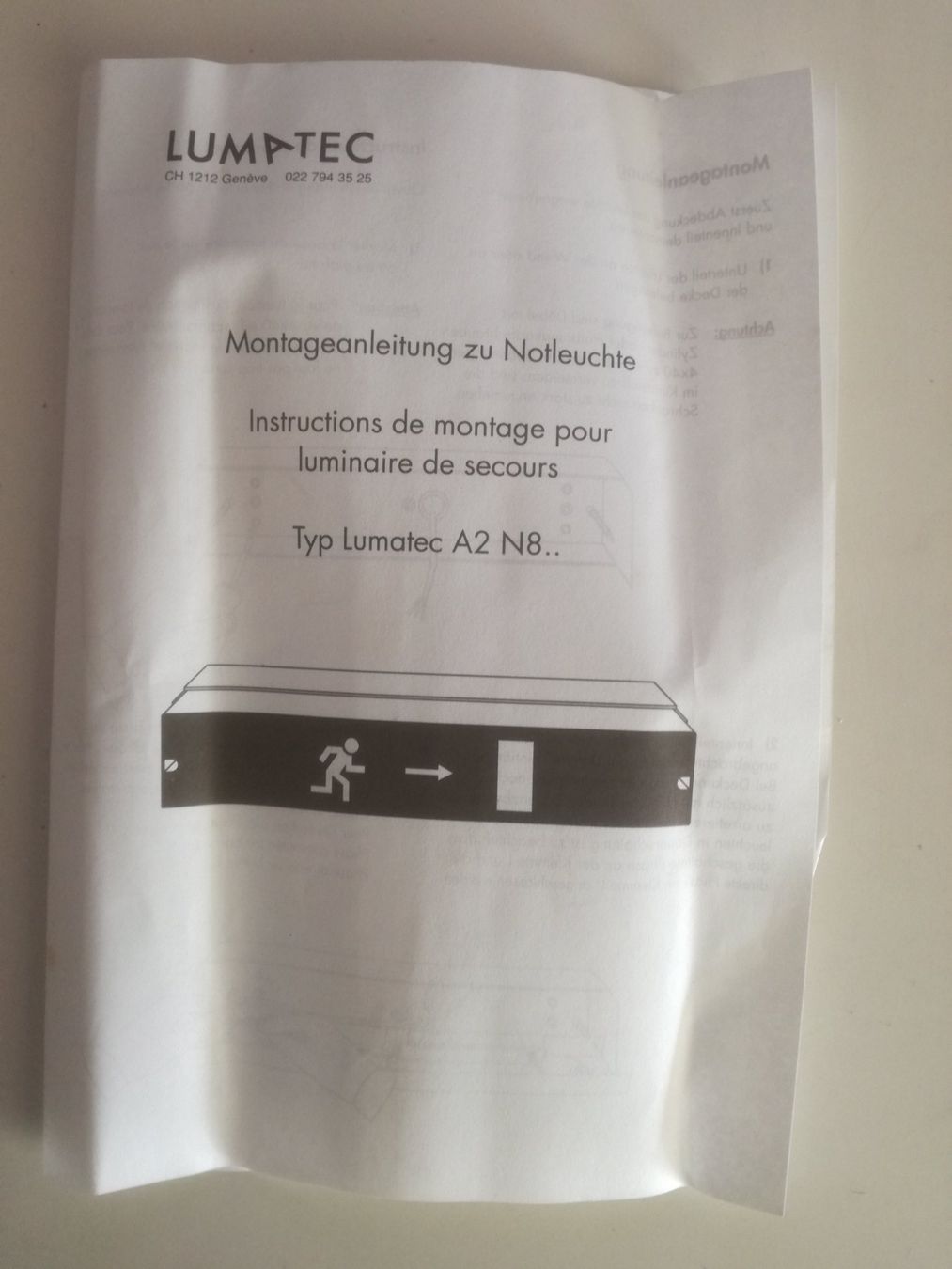 Lampade: Notleuchte LUMATEC – Nuovo (secondo la descrizione) da Sursee venduto da Ursus_LU 5