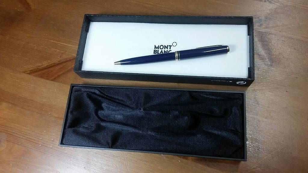 Montblanc Penna & Evidenziatori: Montblanc Kugelschreiber mit Case und Originalverpackung – Usato da Buttisholz venduto da alex_e30 3