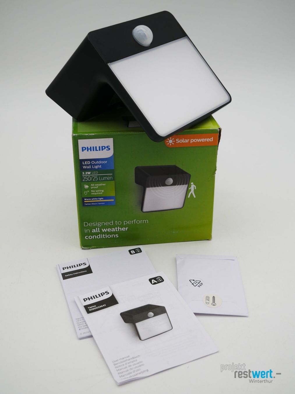 Philips Lampen: PHILIPS Yarixa Wandlampe – Neu (gemäss Beschreibung) aus Winterthur von Restwert_Winterthur