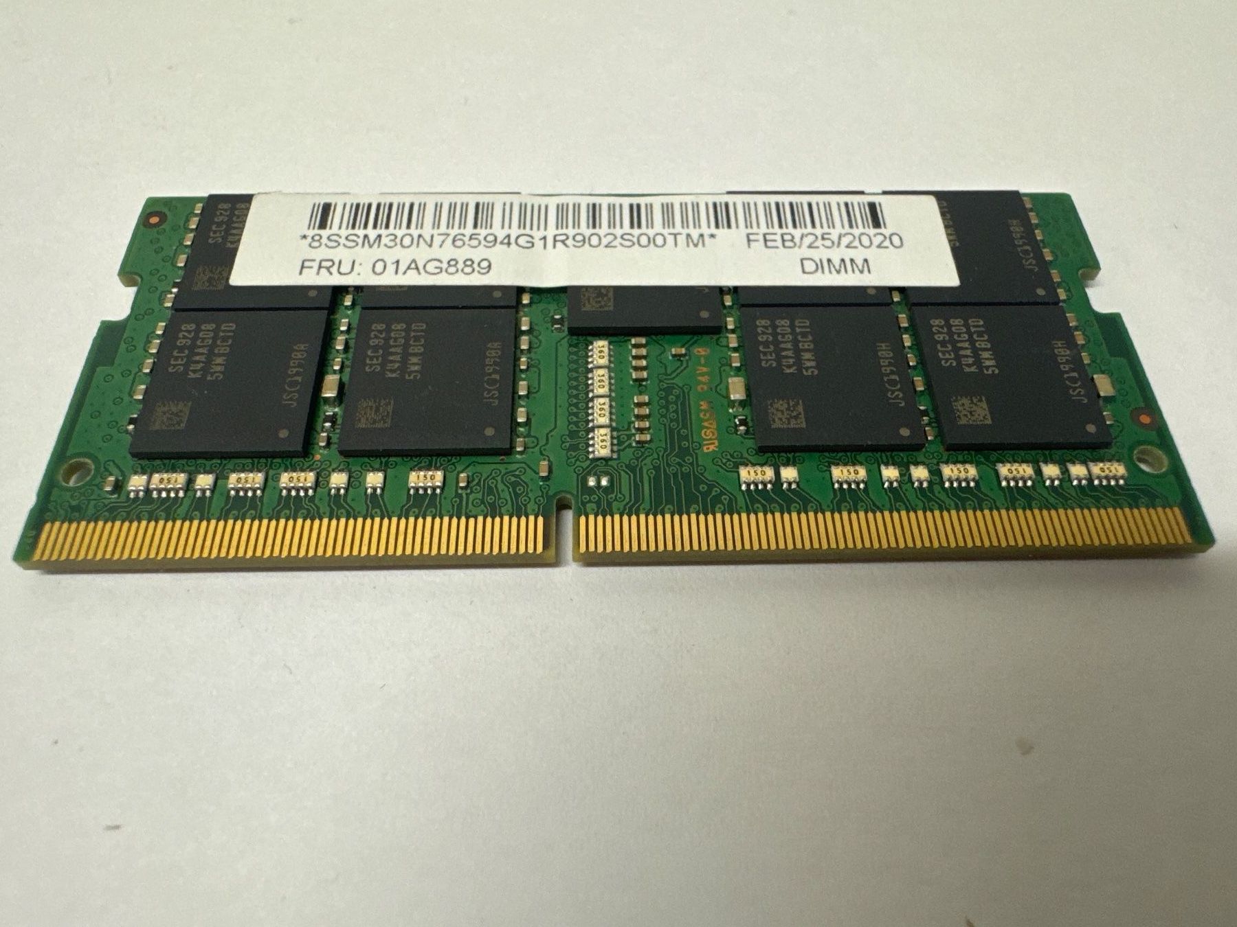 Samsung Memoria / RAM: 1x 32 Giga PC4-2666v, Samsung – Usato da Volketswil venduto da fis_shx9 1