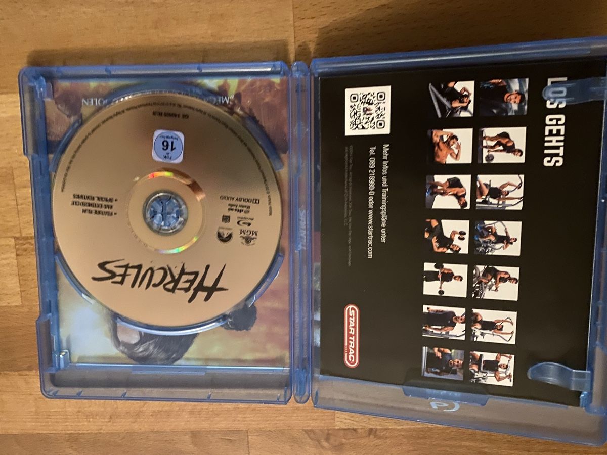 Alle DVDs: Hercules Extended Cut Blu-ray Disc - Top Zustand! – Neu (gemäss Beschreibung) aus Zürich von linlin02 2