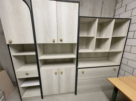 Grosse Schrank-/Regalkombination  gratis abzugeben
