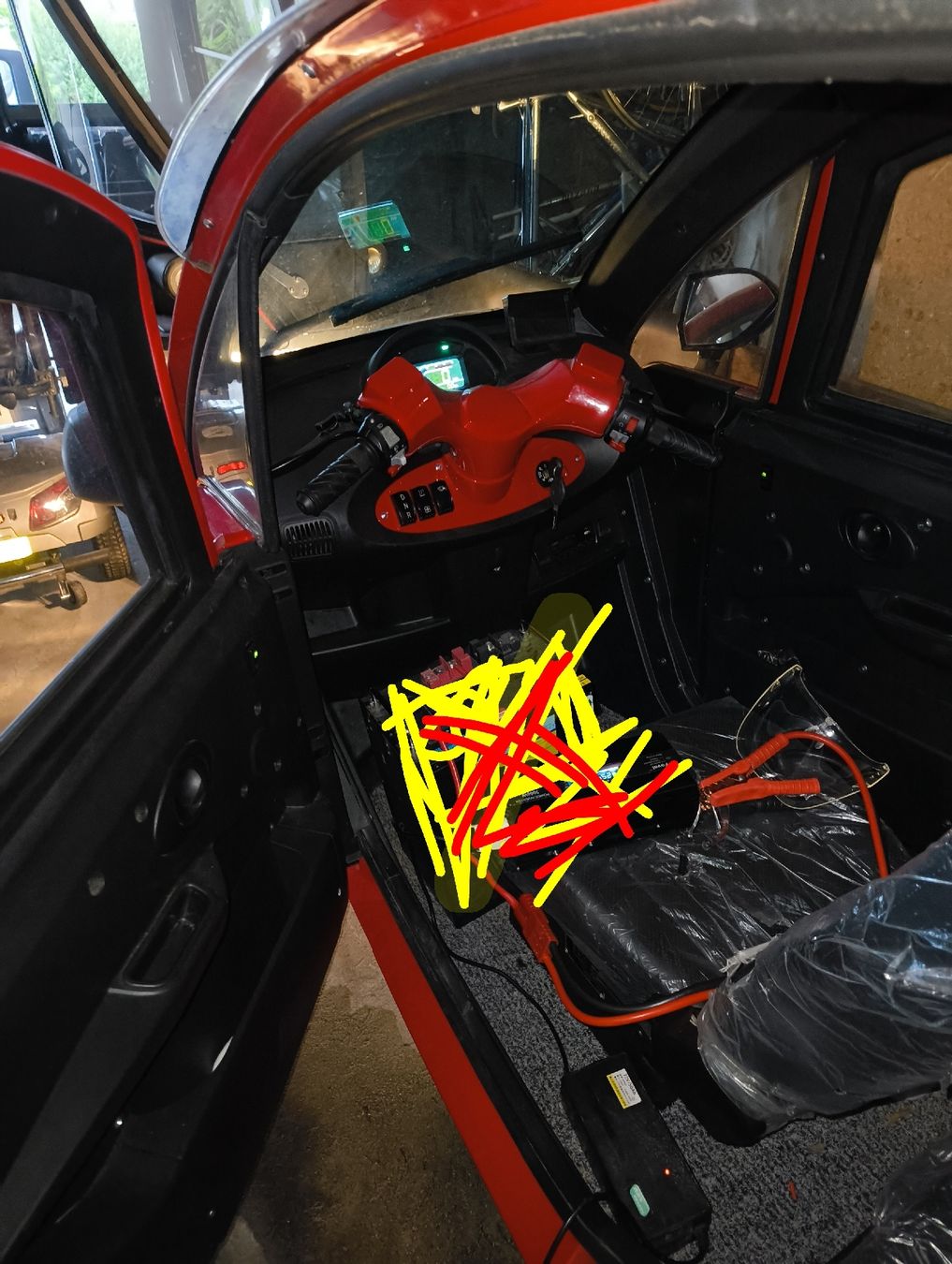 Veicoli elettrici: Elektro Kabinen Roller  – Difettoso da St. Gallen venduto da Kiwi888 9