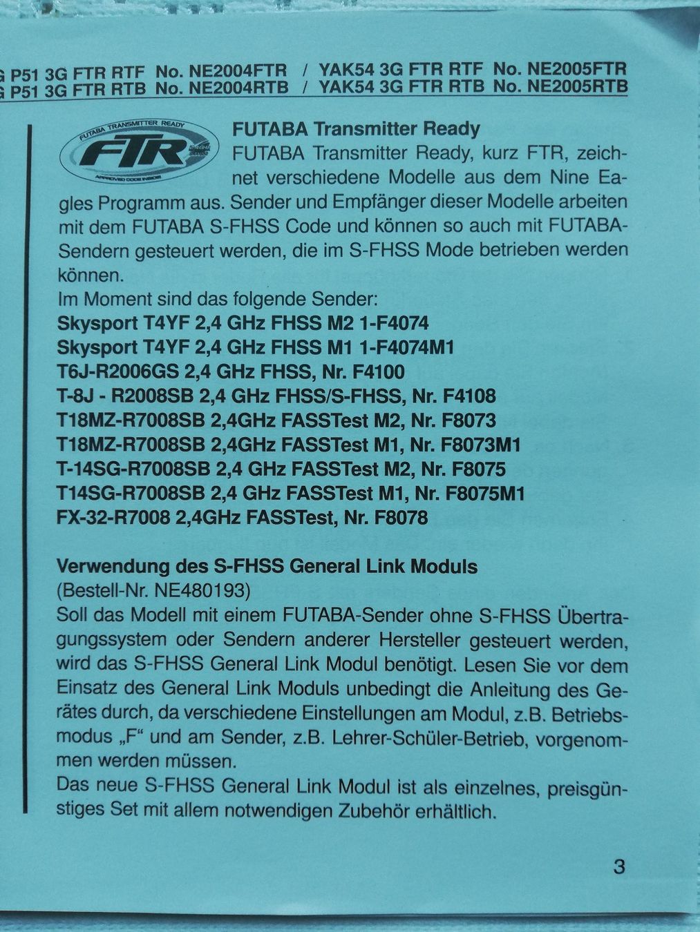 Modellismo RC: ROBBE Nine Eagles YAK 54 3G RC Flugzeug – Nuovo e nell'imballaggio originale da Flüh venduto da AMS-Modellbau 4