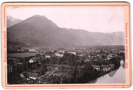 Fotografie Interlaken, Blick zur Stadt u