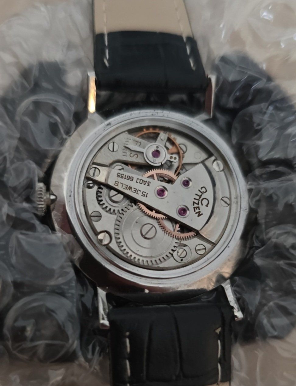 Citizen Orologi: Citizen Center-Second Phynox Handaufzug revidiert – Usato da Spiez venduto da mar_byv2 6
