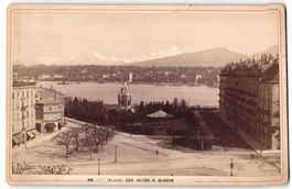 Fotografie Geneve, Place des Alpes, Blic