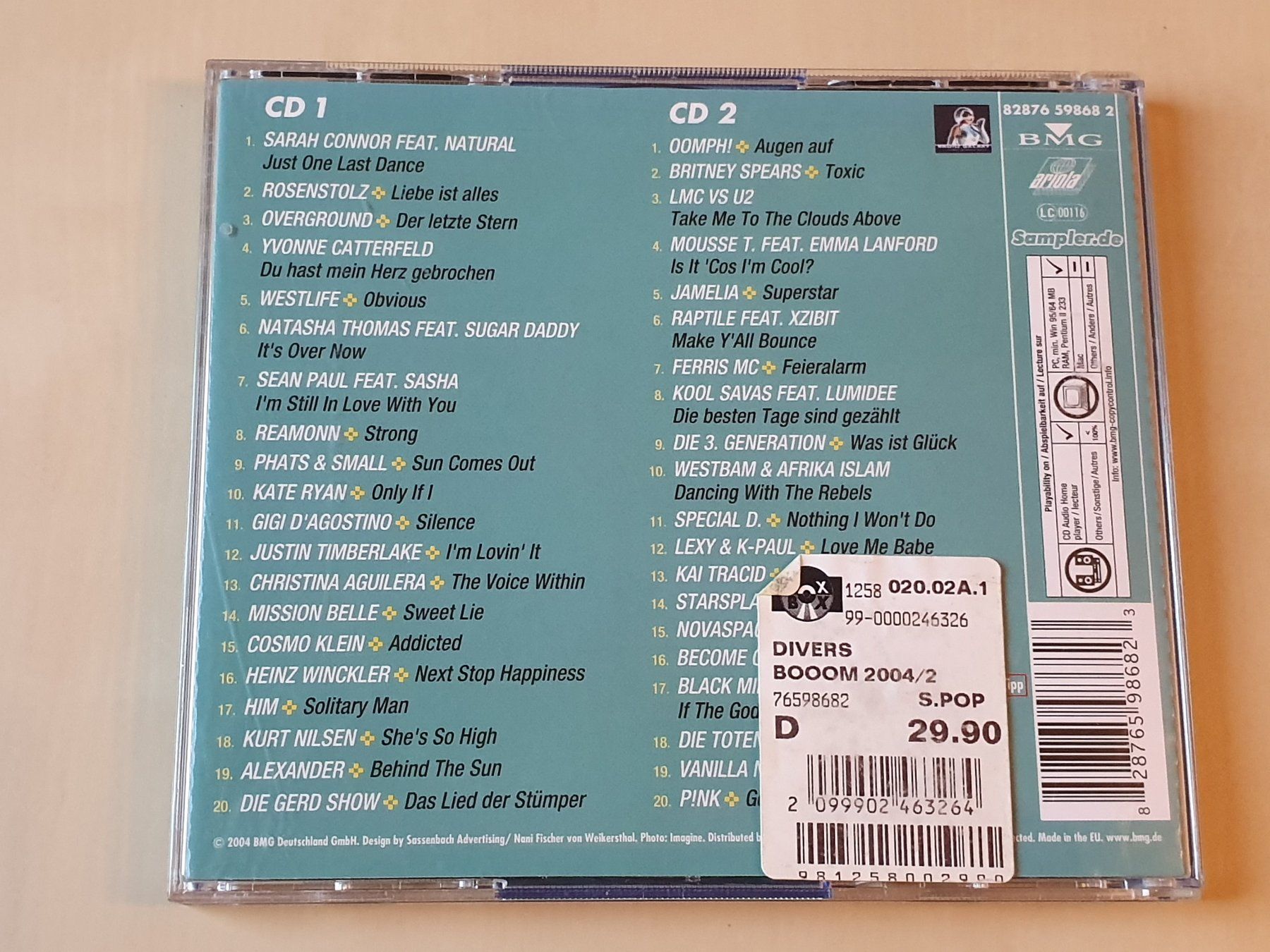 CDs: Boom 2004 the second – Gebraucht aus Stansstad von collectorsshop 1