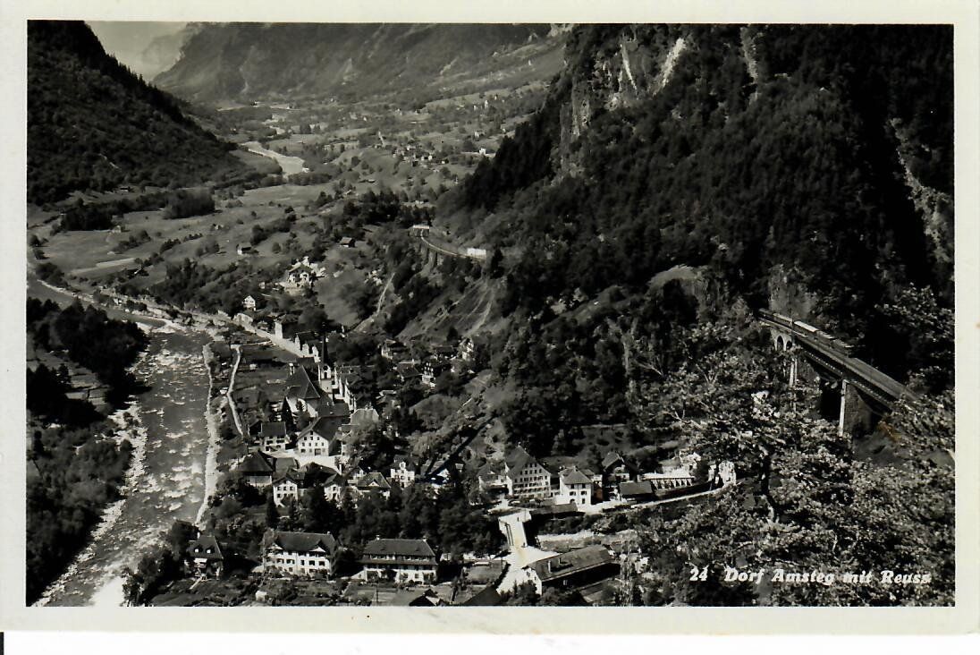 Cartes postales: Amsteg  1944 – D'occasion à Hochdorf par Ziegel-16