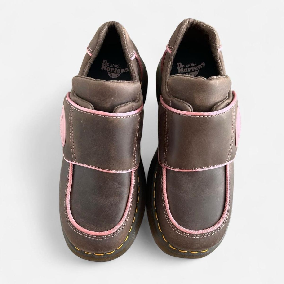 Dr. Martens Damenschuhe: Dr. Martens brown platform loafers – Neu und originalverpackt aus Sion von mol_9tmp 1
