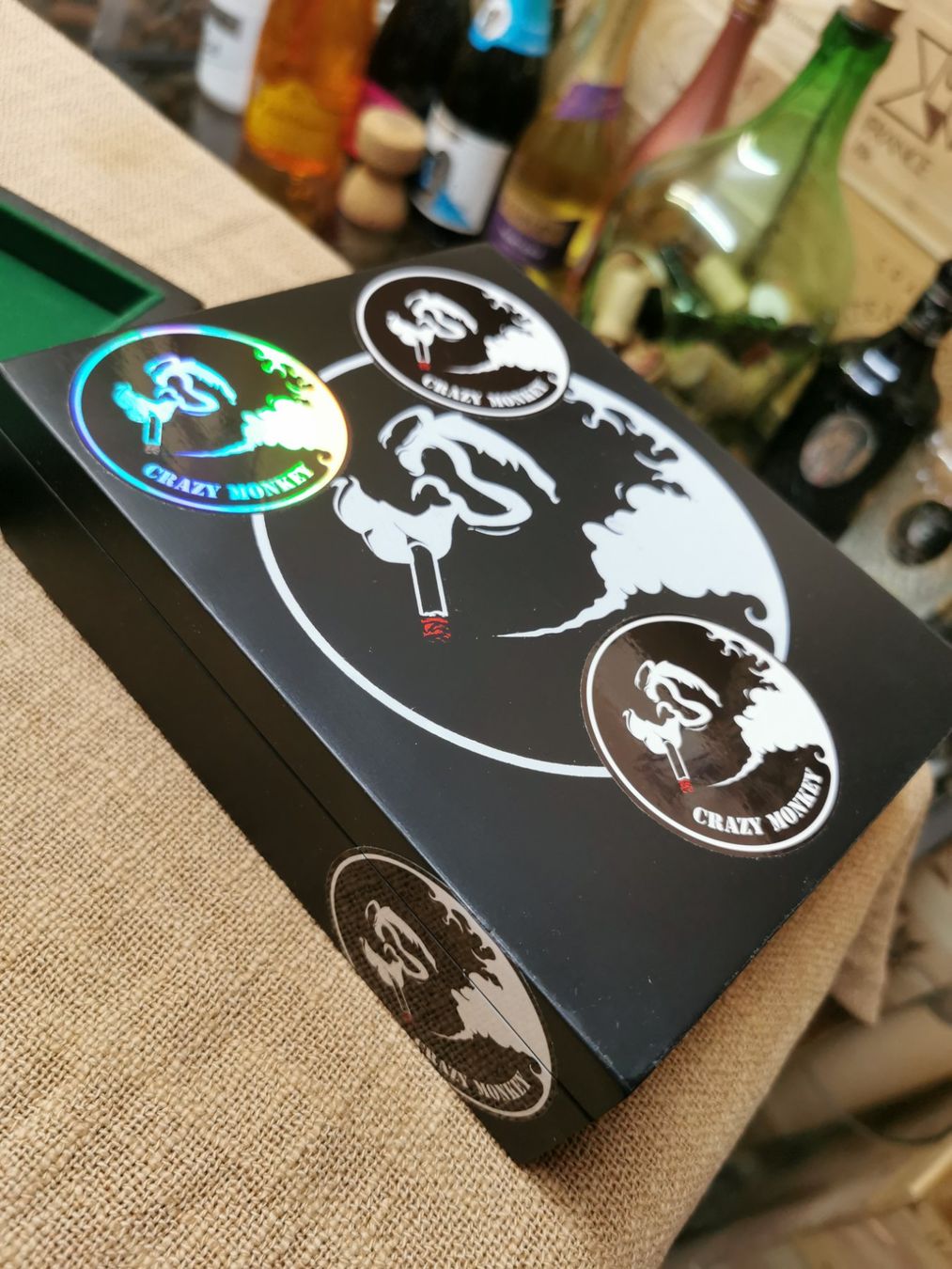 Humidor per sigari: Cigar Presenter - Lounge Tablar + Reisehumidor Crazy Monkey – Nuovo e nell'imballaggio originale da Wetzikon ZH venduto da Tothart 5