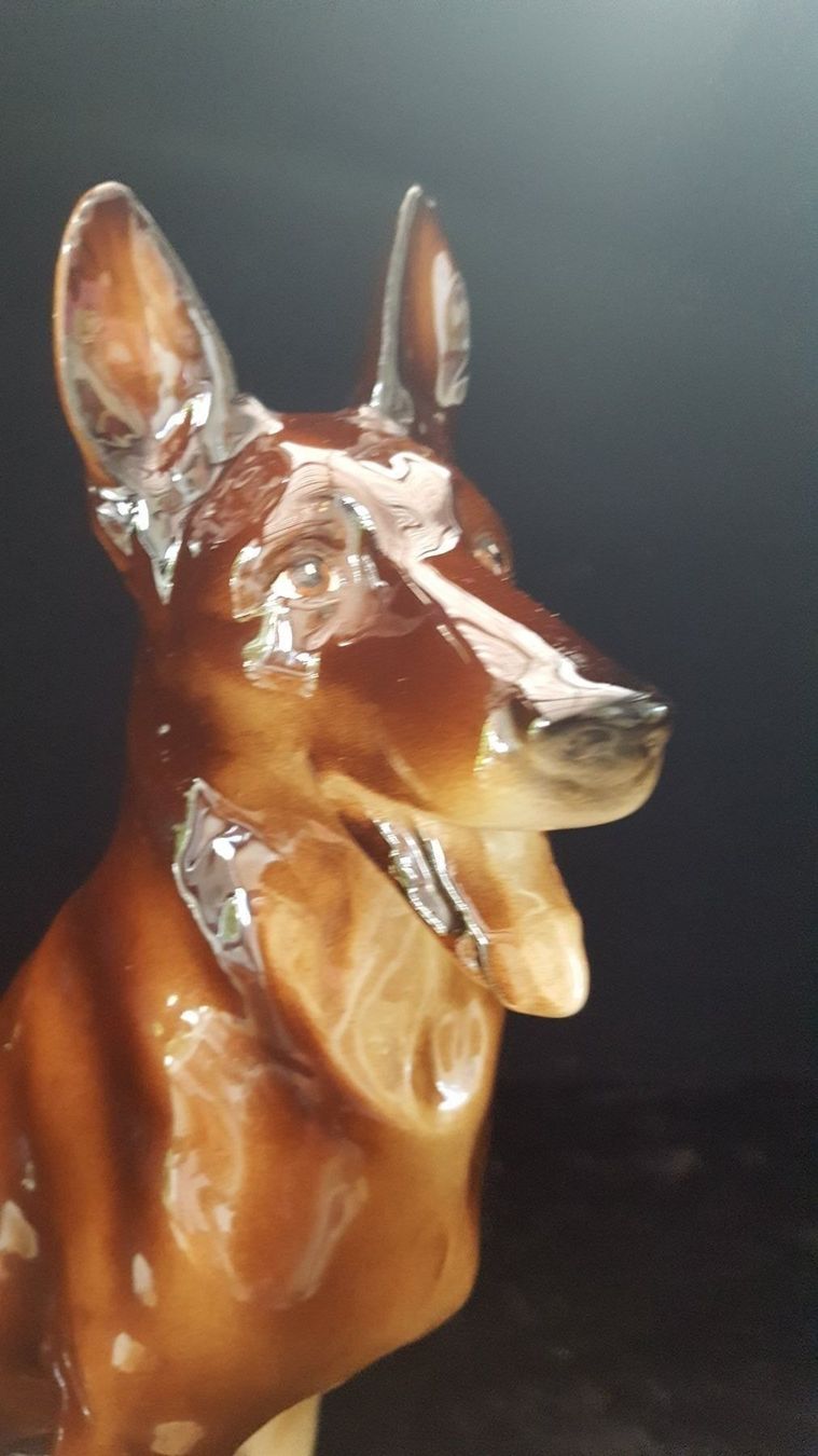 Statuette: Schäferhund Porzellan – Usato da Reinach venduto da 3Guggerli 1
