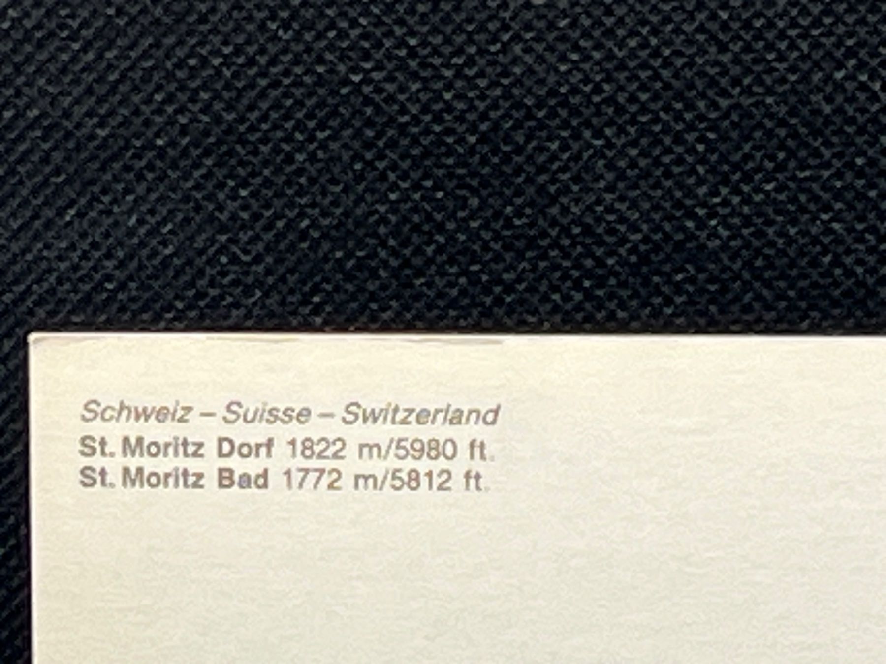Cartes postales: St. Moritz Dorf / St. Moritz Bad – D'occasion à Widnau par Brusi9 2