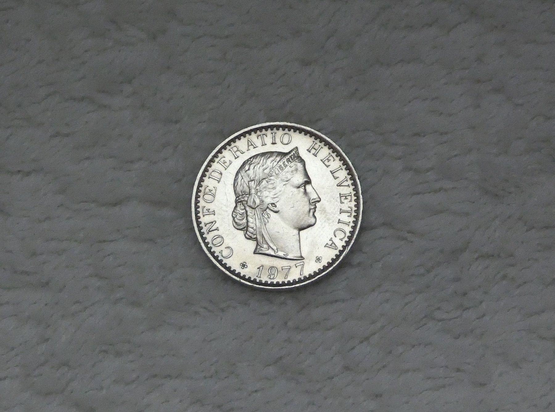 Tutti le monete: 20 centimes/Rappen 1977 – Usato da Nyon venduto da Ilmi09