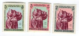 Briefmarken "Internationaler Frauentag". Afghanistan